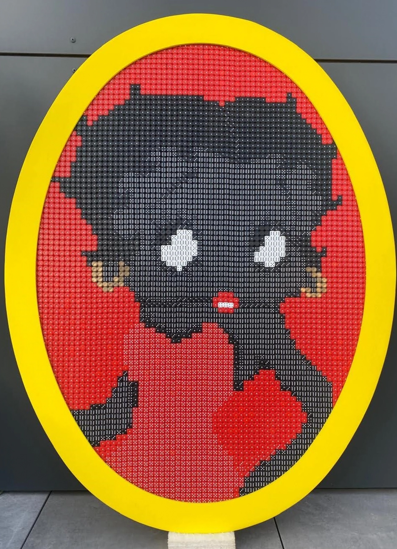 Tableau avec des dés de Betty Boop